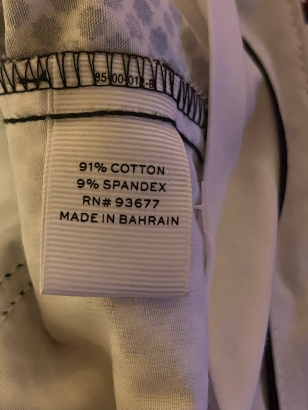 STYLUS Black and White Printed Pants - Picture 5 of 5